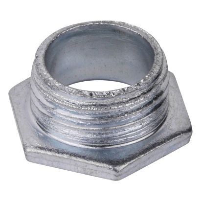 T&B® CHASE® HA-408 Conduit Nipple With Non-Insulated Throat, 3 in, For Use With Rigid and IMC Conduit, Iron, Zinc Plated